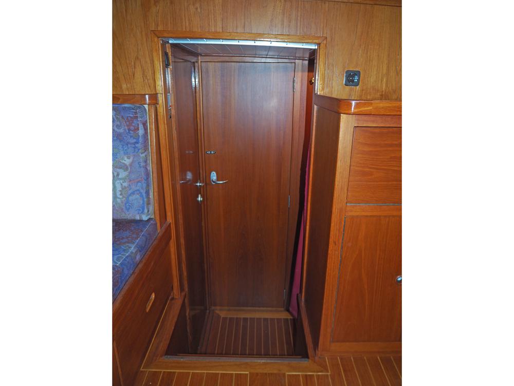 Achterkajuit, Accommodatie